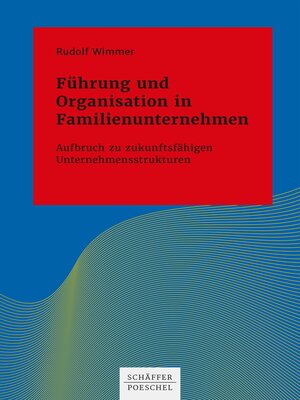 cover image of Führung und Organisation in Familienunternehmen